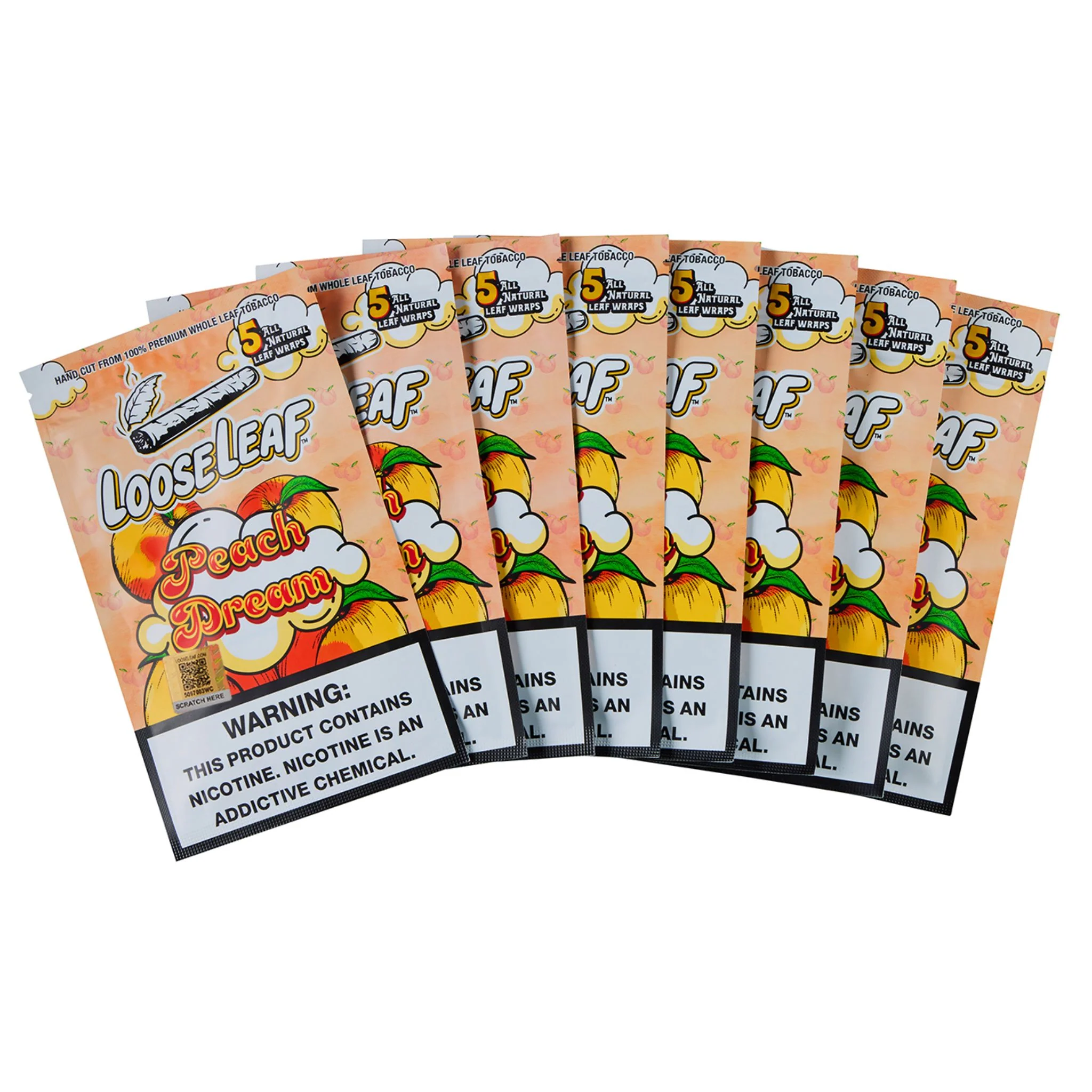 Peach Dream LooseLeaf Wraps (5-Pack) - Image 4