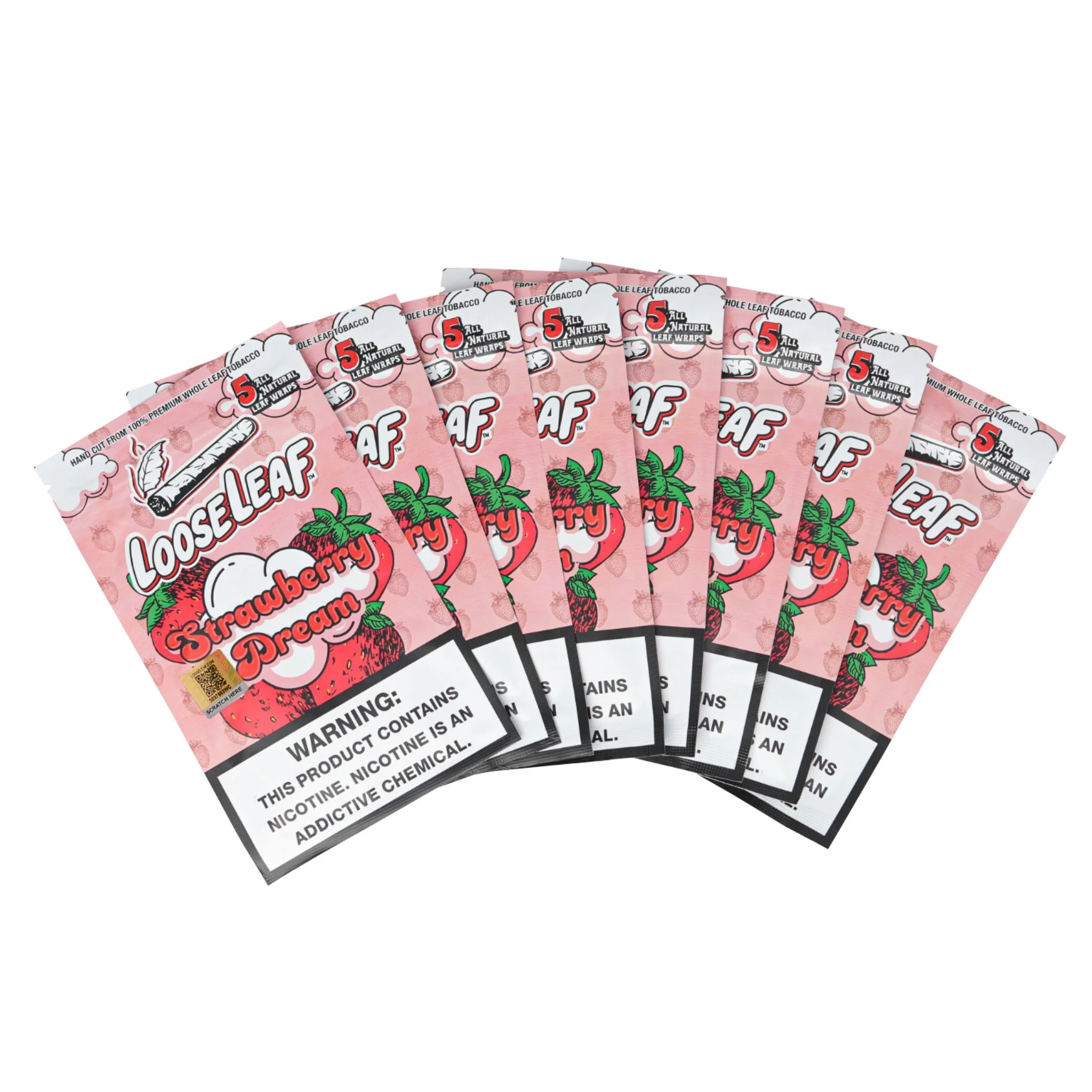 Strawberry Dream LooseLeaf Wraps (5-Pack) - Image 4